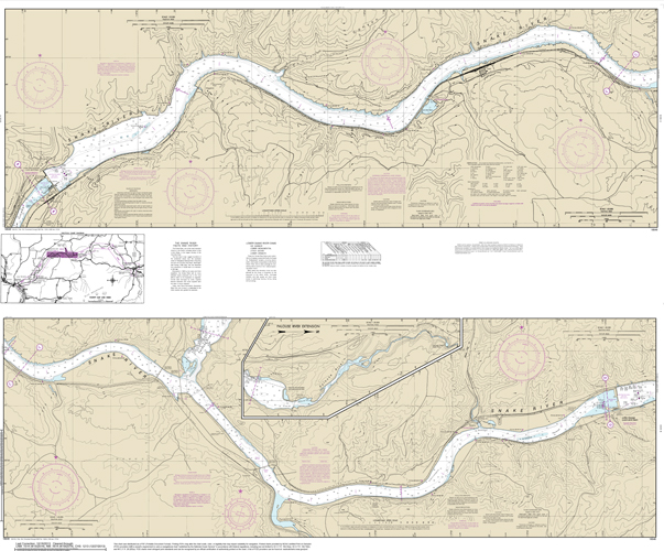 Nautical Chart 18546 Snake River Lake Herbert G Wes Nautical Chart 18546 Snake River Lake Herbert G Wes