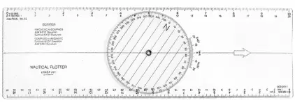 Linex nautisk plotter 2811