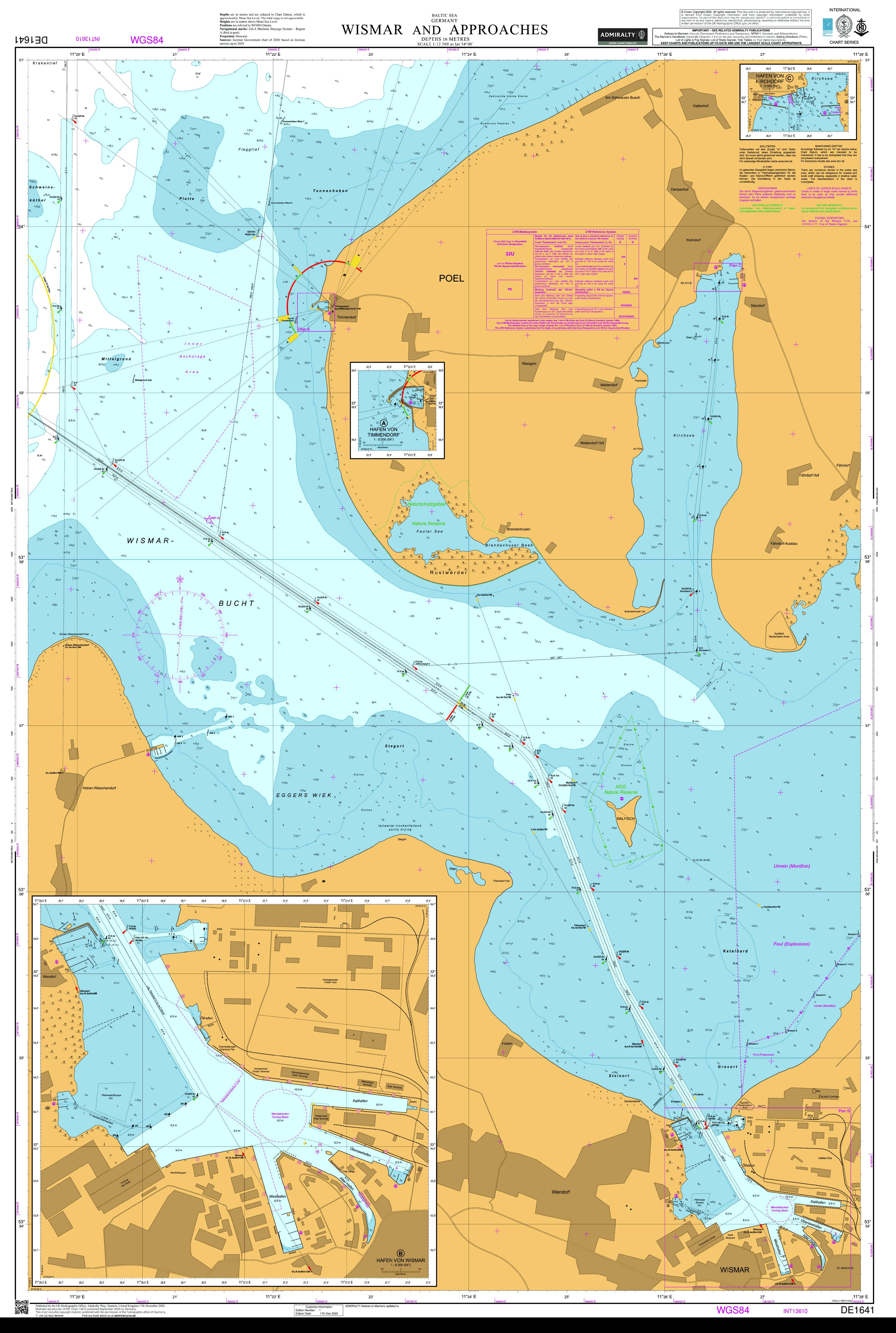 Official ADMIRALY nautical chart distributor for the North Sea