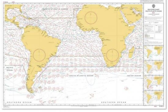 5125(12) South Atlantic Ocean Routeing Chart December